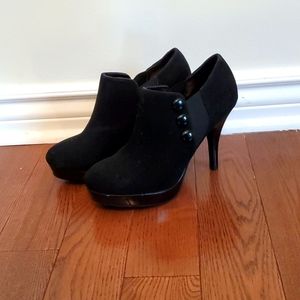 Black Heeled Booties
